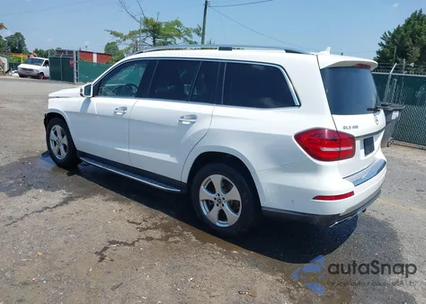 2017 Mercedes-Benz Gls 450 4Matic из США, поврежденный, VIN 4JGDF6EE1HA968827